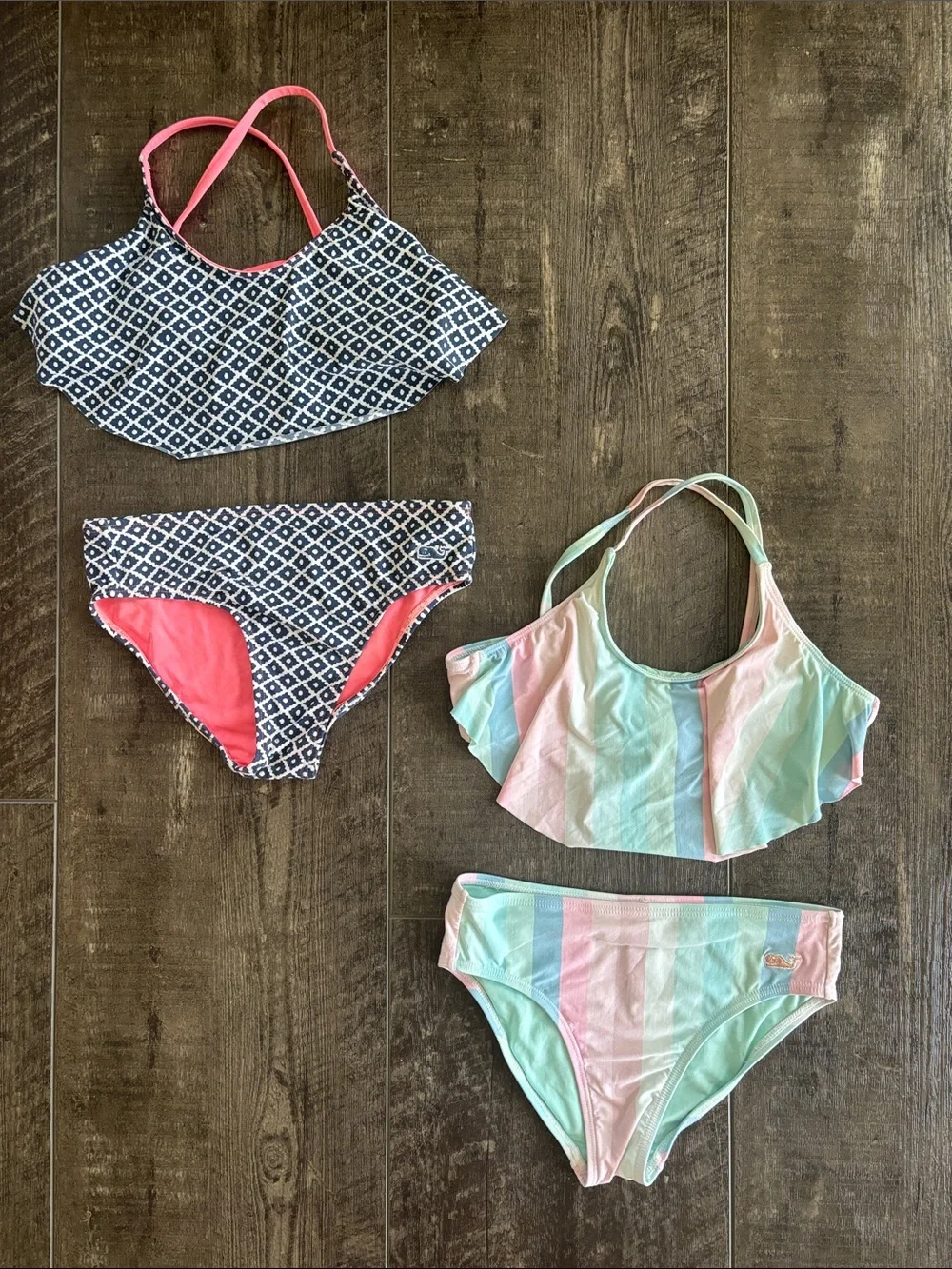 2 Vineyard Vines 2 piece swimsuits